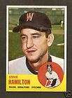1963 Topps 171 Steve Hamilton Washington Senators NM/MT