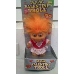  Talking Valentine Troll 8 inch Doll in My Sweet Heart 