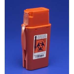  Transportable Sharps Container, 1 Quart, Red, Case (8303SA 
