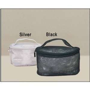  Rucci Mesh Black Cosmetic Bag 20.3cm x 12.7cm x 10.2cm 