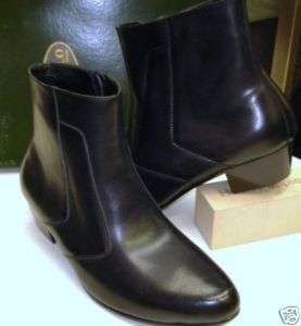ITALO mens boot BLACK color CUBAN heel US sz 12  
