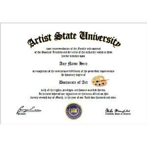  Art Diploma   Artist Lover Diploma 