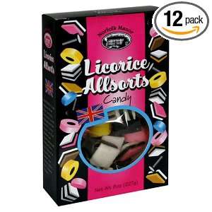 Norfolk Manor Licorice Allsorts, 8 Ounce Grocery & Gourmet Food