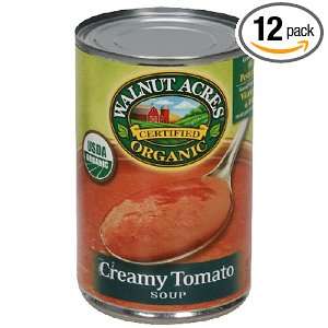 Walnut Acres Organic Soups, Tomato Cream, 15 Ounce Cans (Pack of 12)