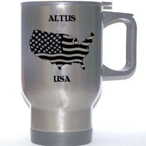  US Flag   Altus, Oklahoma (OK) Stainless Steel Mug 
