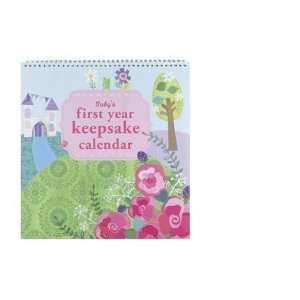  Jill McDonald Kids First Year Keepsake Calendar, Enchanted Baby