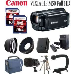  Canon VIXIA HF M50 Camcorder Full HD 1920 x 1080 Video and 
