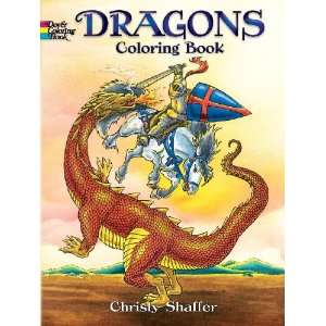    Dover Publications Dragons Coloring Book (DOV 42057) Toys & Games