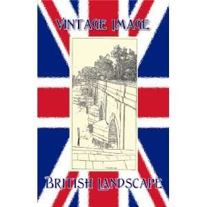   Acrylic Keyring British Landscape Wallingford Bridge