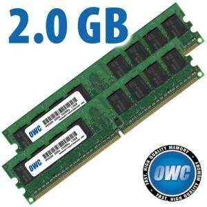   Matched Pair (1GB modules x 2) PC4200 DDR2 533MHz 240 Pin DIMM Modules