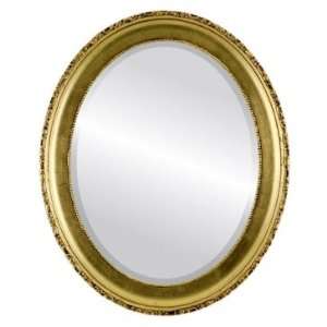    Kensington Oval in Gold Leaf Mirror and Frame