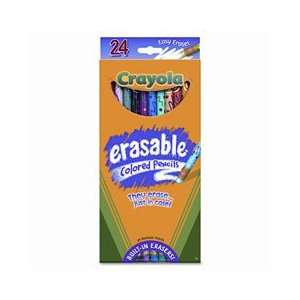  Crayola® 24 Color Erasable Pencil Set Toys & Games