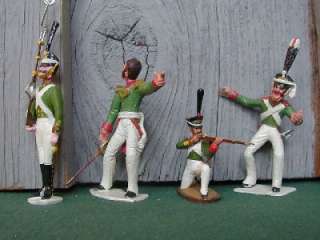 Napoleonic Lead Soldiers, Made in Budapest, Older  