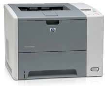 The HP LaserJet P3005n has print speeds of up to 35 ppm, 48 MB RAM 