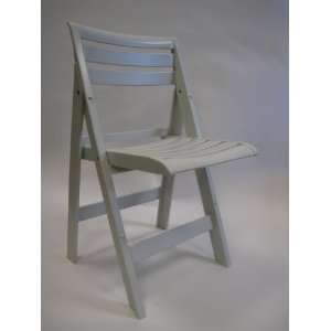   Resin Folding Chair White Color / Set of 2 Chairs 