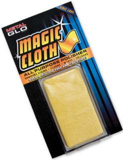Metal Glo Magic Cloth Cleans Waxes and Polishes Metal Wood Knives 