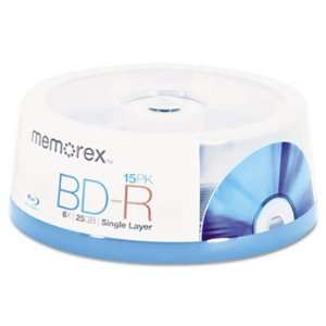  Blu Ray BD R Recordable Disc, 25GB, 6x Electronics