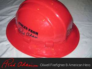 Red Adair Hard Hat (OSHA APPROVED)  