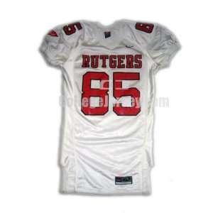    Game Used Rutgers Scarlet Knights Jersey