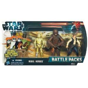  Rebel Heroes Star Wars Clone Battle Pack Toys & Games