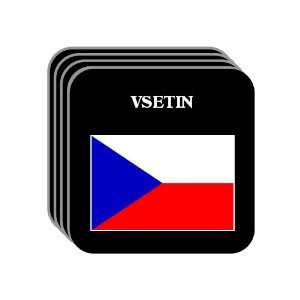  Czech Republic   VSETIN Set of 4 Mini Mousepad Coasters 