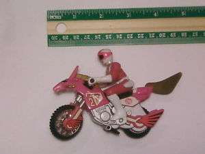 Mighty Morphin Power Rangers Pink Ranger w/ Motorcycle  