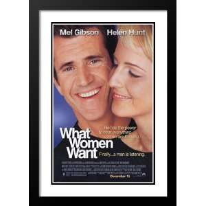  What Women Want 20x26 Framed and Double Matted Movie 