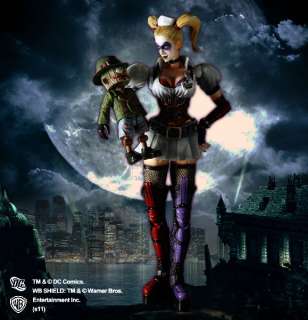 Square Enix Final Play Arts Batman Arkham Asylum Harley Quinn Figure 