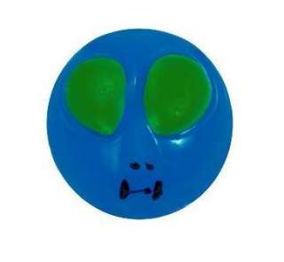   Green or Blue Alien Splat Ball sensory tactile fidget toy ADHD  