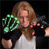   Multi Color Flashing Gloves Rave Party LightUp Hands Fun  
