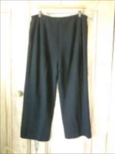 pants by Eileen Fisher size 1x wool black zipper  