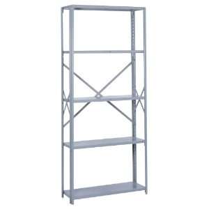  Stand Alone Open Offset Angle Shelving with 9 Medium Duty Shelves 