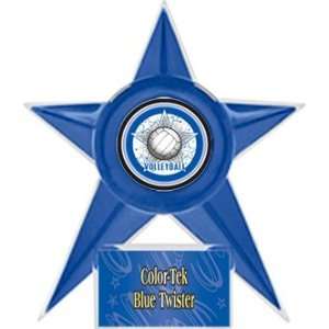 Volleyball Stellar Ice 7 Trophy BLUE STAR/BLUE TWISTER PLATE   ALL 