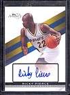 Ricky Pierce 2008 09 Topps Signature Autograph #TSA RPI /999  