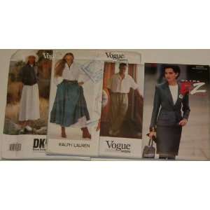  Vogue Assorted Sewing Patterns 
