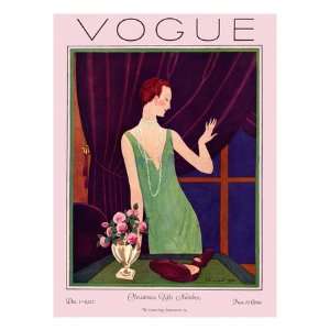 Vogue Cover   December 1925 Premium Giclee Poster Print