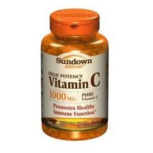 Sundown Vitamin C 1000mg Ascorbic Acid Caplets 100