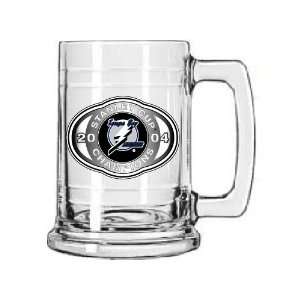  ampa Bay Lightning 2004 Stanley Cup Champions Glass 