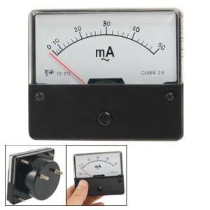   Rectangular Panel Analog Ampere Meter Ammeter Ys 670