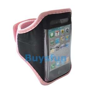 New Pink Running Sport Gym Workout Armband Case Cover for Apple iPhone 