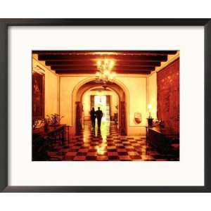 El Convento Hotel, Lobby, San Juan, Puerto Rico Collections Framed 