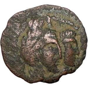   IV Queen Shaqilat Nabataean 9BC Rare Ancient Greek Coin Abundance