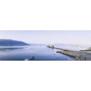  View of a Ship at a Port, Vlore, Albania Photographic 