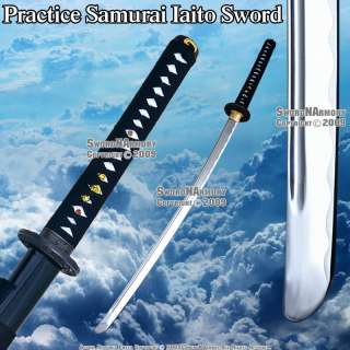 Aluminum Samurai Iaito Sword Training Japanese Katana  