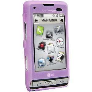  Amzer Silicone Skin Jelly Case   Purple Lilac Cell Phones 