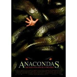 Anacondas The Hunt for the Blood Orchid Poster Movie German 27x40 