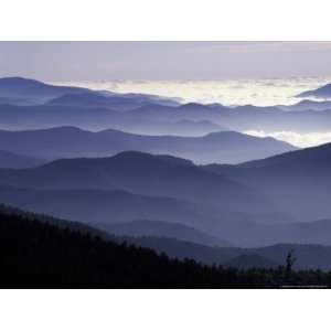 Appalachian Mountains at Dawn, Great Smoky Mountains National Park 