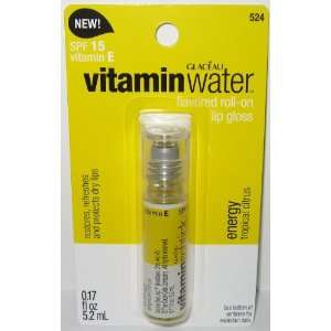 Vitamin Water Flavored Roll On Lip Gloss Energy Tropical Citrus   0.17 