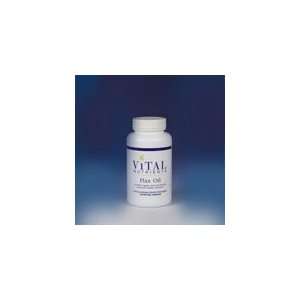  Vital Nutrients   Flax Oil Caps 1g (Organic) 100c Health 
