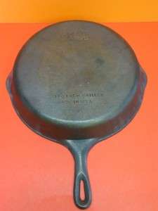 Wagner Ware # 10 11 3/4 Cast Iron Skillet Made in USA Very Clean Pan 
